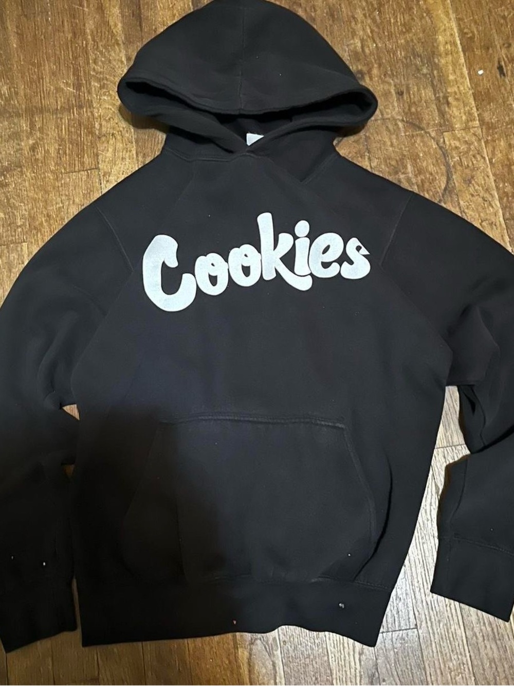 Cookies Black Hooded Pullover Sweatshirt